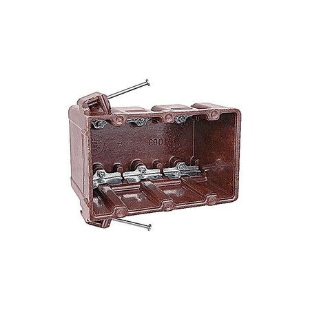 Abb Electrical Box, 58.5 cu. in., Outlet Box Type, Non-Metallic 1063-C